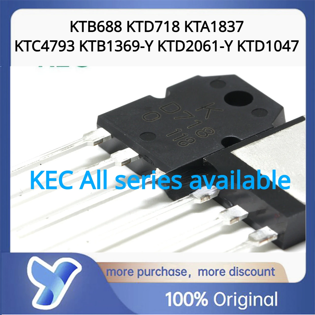 10 шт. Оригинальный Новый KEC KTB688 KTD718 KTA1837 KTC4793 KTB1369-Y KTD1047 B688 D718 A1837 C4793 B1369 D2061 D1047