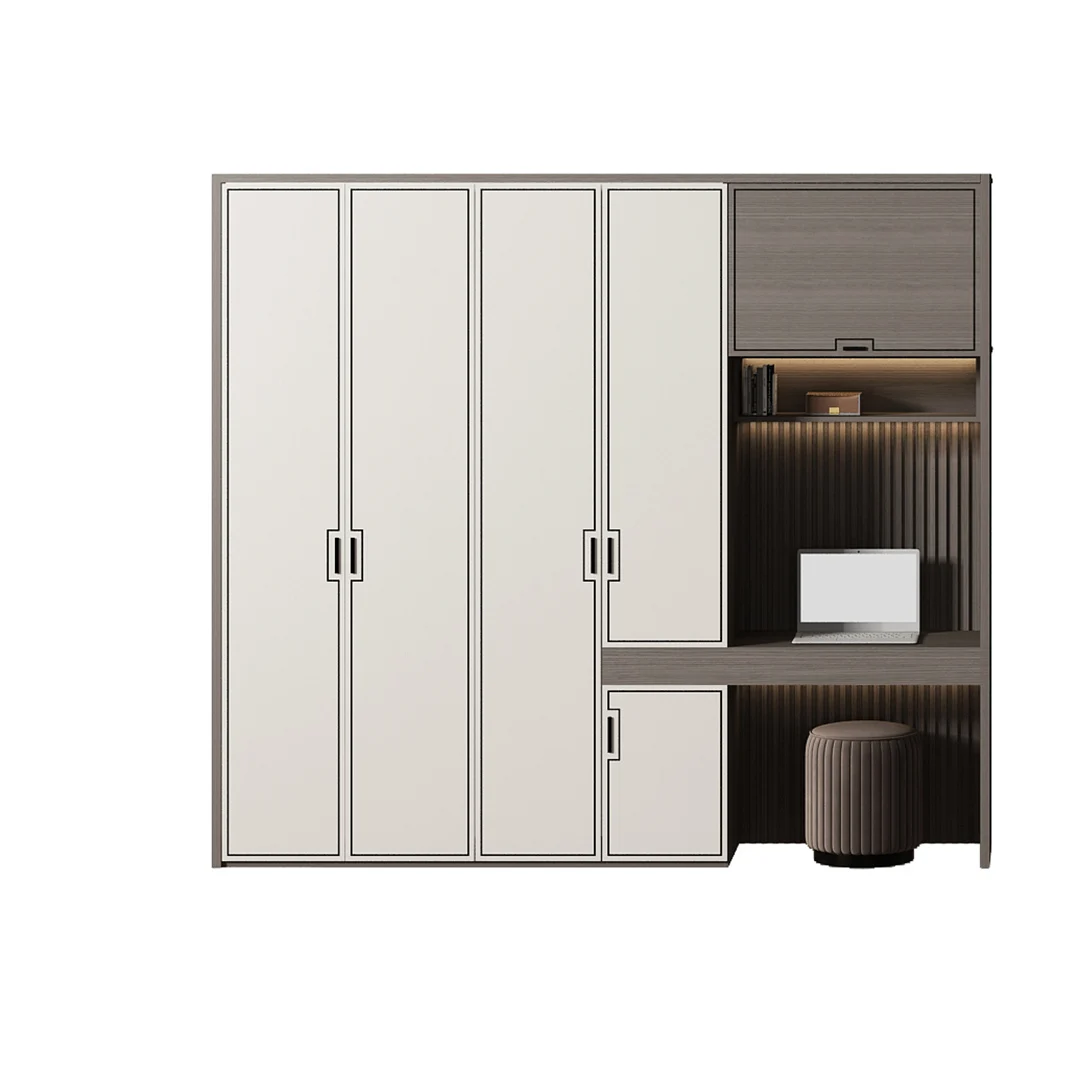 Свободный дизайн зеркальные шкафы для спальни хранения гардероба мебельные