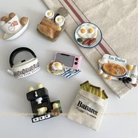 korean ins breakfast refrigerator stickers magnet food nordic magnetic decoration iron absorbing stone coffee machine