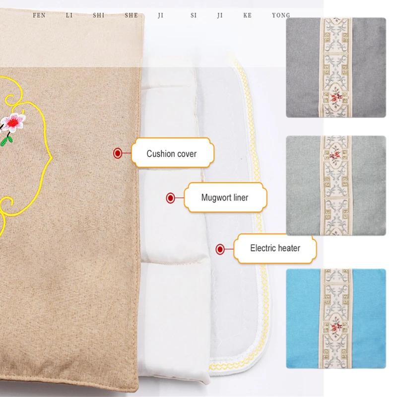 

Осенне-зимняя теплая подушка с подогревом USB для автомобильного офисного кресла, Подогреваемая подушка для дома, подушка с подогревом для в...