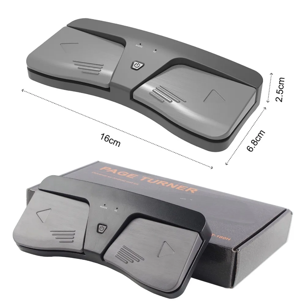 Нож Музыкальный беспроводной с Bluetooth-подключением тихая педаль для поворота