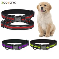 dog collars personalized custom dog collar name id tags for small medium large dogs pitbull bulldog beagle correa perro