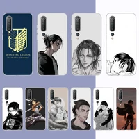 fhnblj allen attack on titan phone case for samsung s21 a10 for redmi note 7 9 for huawei p30pro honor 8x 10i cover