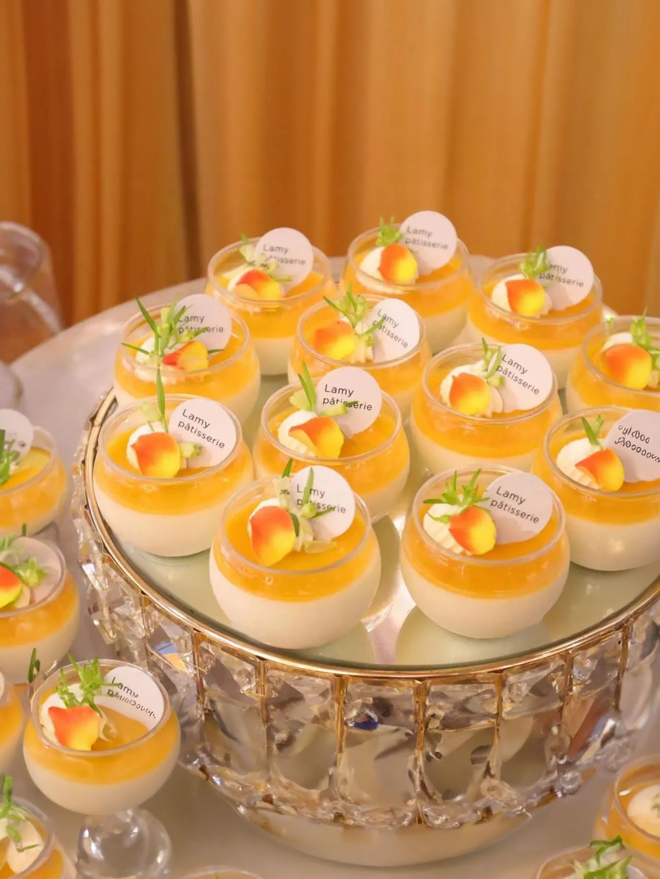 Набор Из 6 Круглых Многоцелевых Пластиковых Мисок Для Пудинга Мороженого Tiramisu