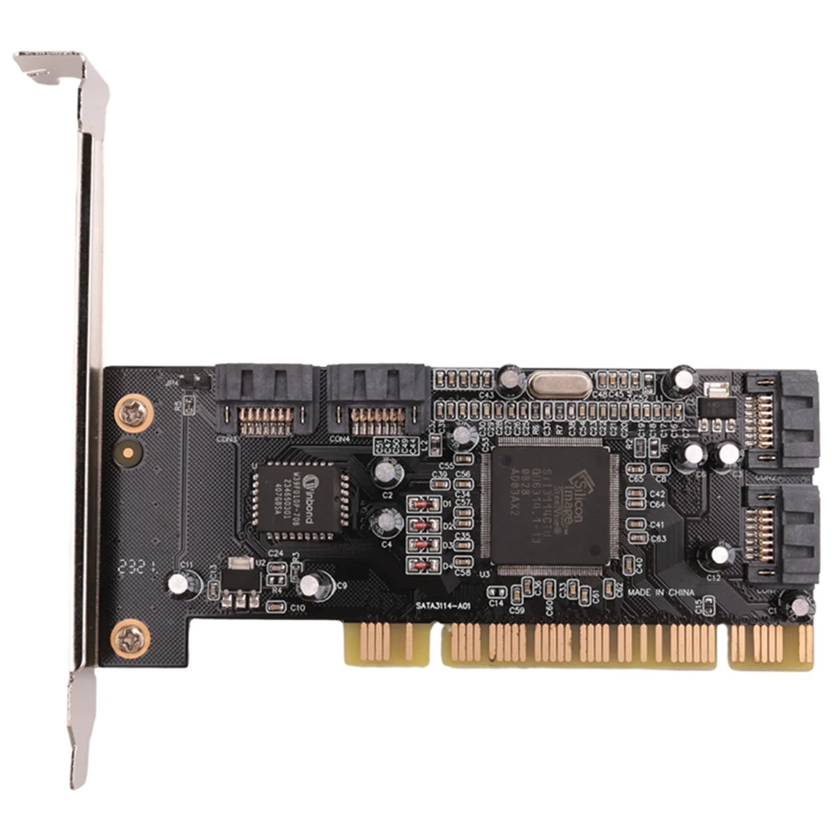 Фото Карта массива MQXGF 3114 Карта расширения SATA 4-портовая карта расширения PCI в SATA №4