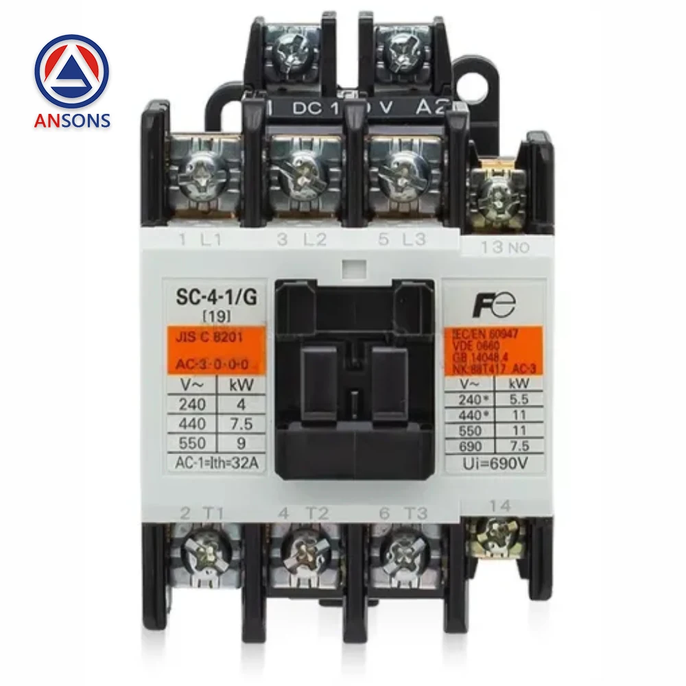 Фото SC-4-1/G DC24V DC48V DC110V AC110V DC220V Контактор лифта Fuji Электрик ответов Запасные части для лифта №1