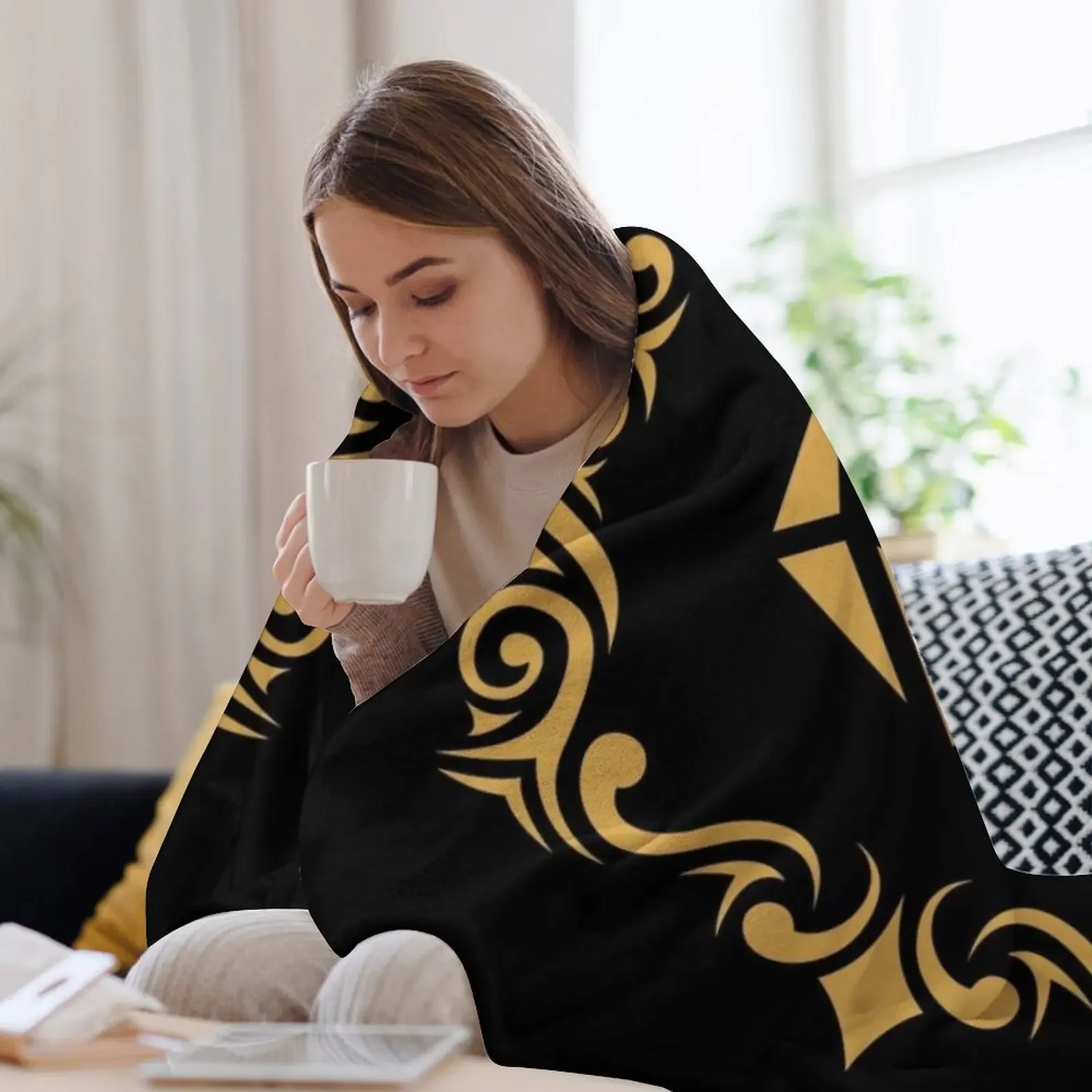 Плед флисовый Tribal