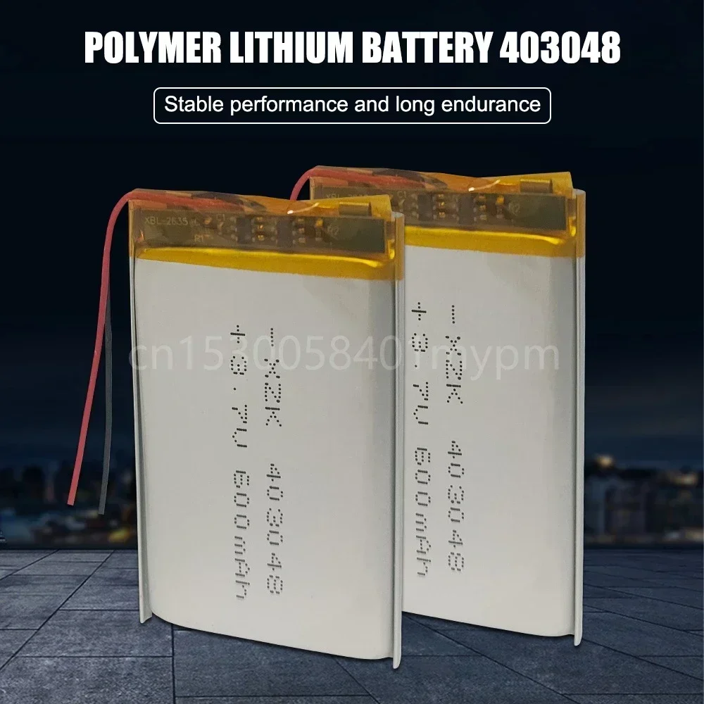 403048 043048 600 мАч 3 7 В Lipo литий-полимерная аккумуляторная батарея для MP3 MP4 GPS DVD