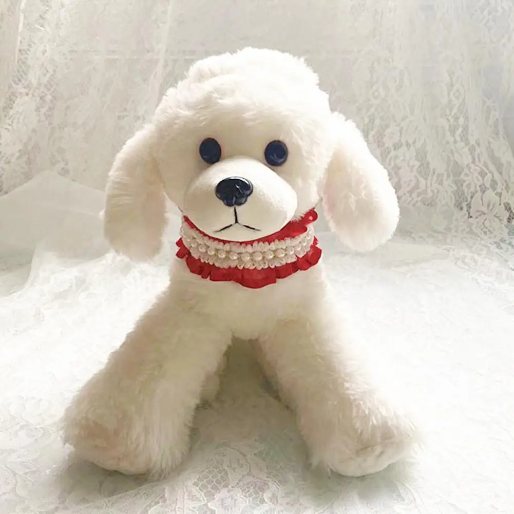 

Washable Lightweight Cat Puppy Lace Necklace Collar for Wedding Party