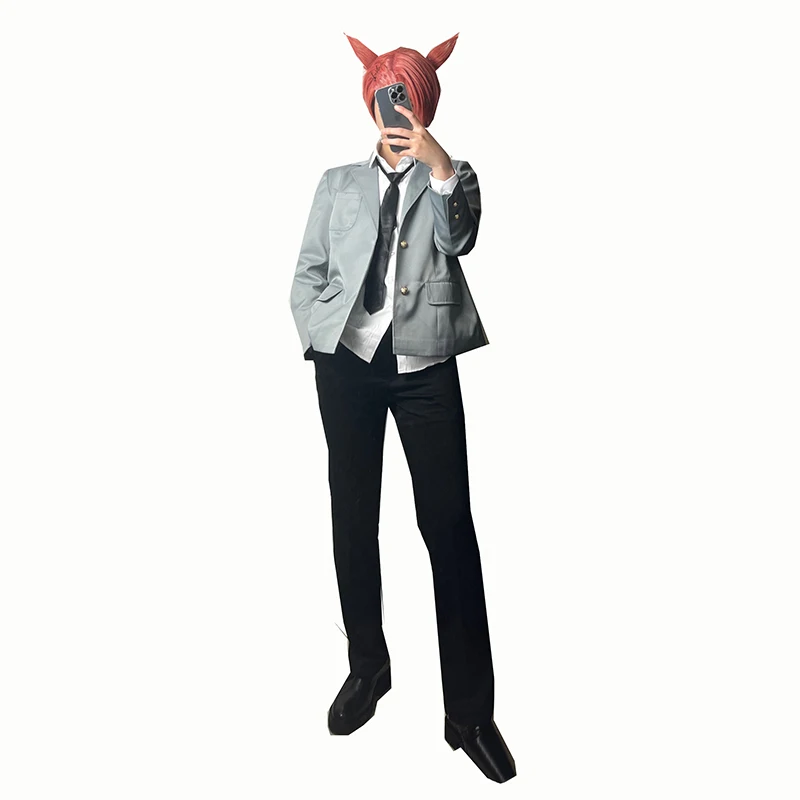 

Final Fantasy FF14 Ishgard unifrom costume Cosplay costumes shirt+vest+tie+coat+pants