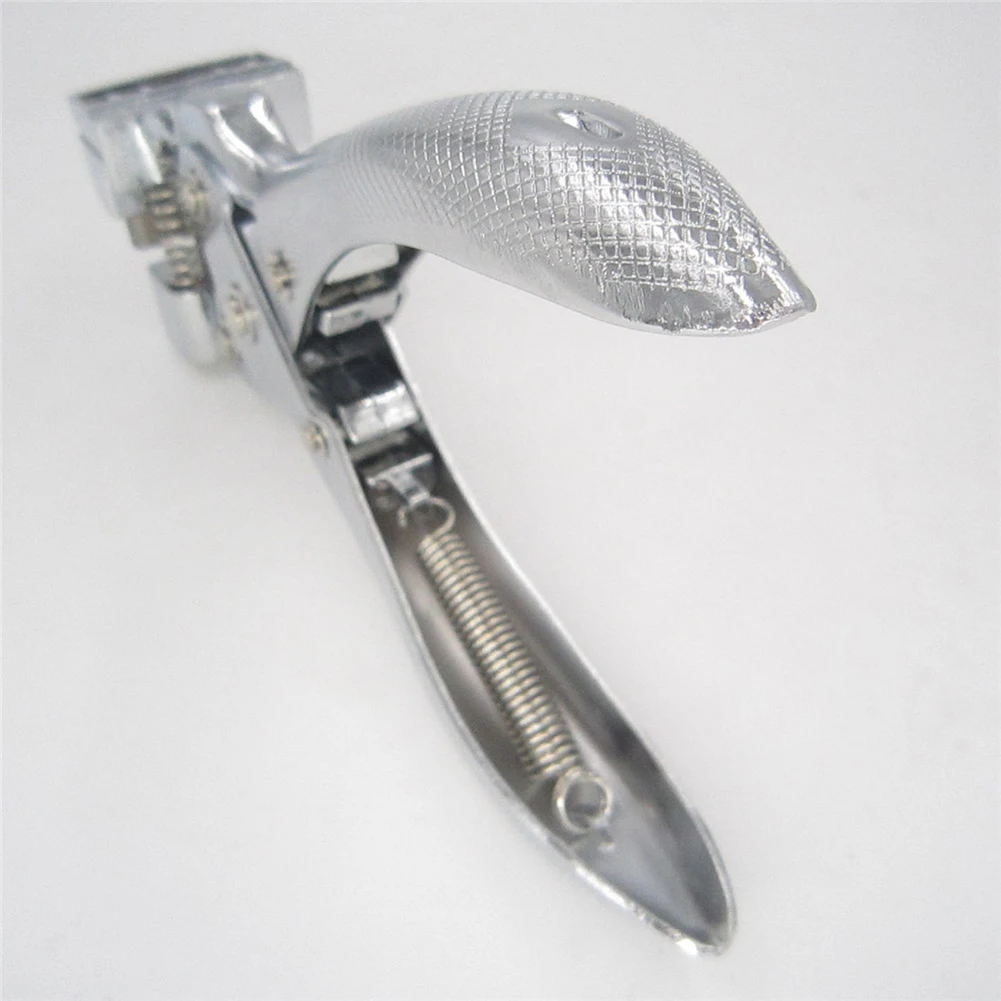 

T-Shape Hole Puncher 2mm Punching ID Identity Plastic Cutter T Slot Shape Cutter Plier Zinc Alloy Non-slip Handle