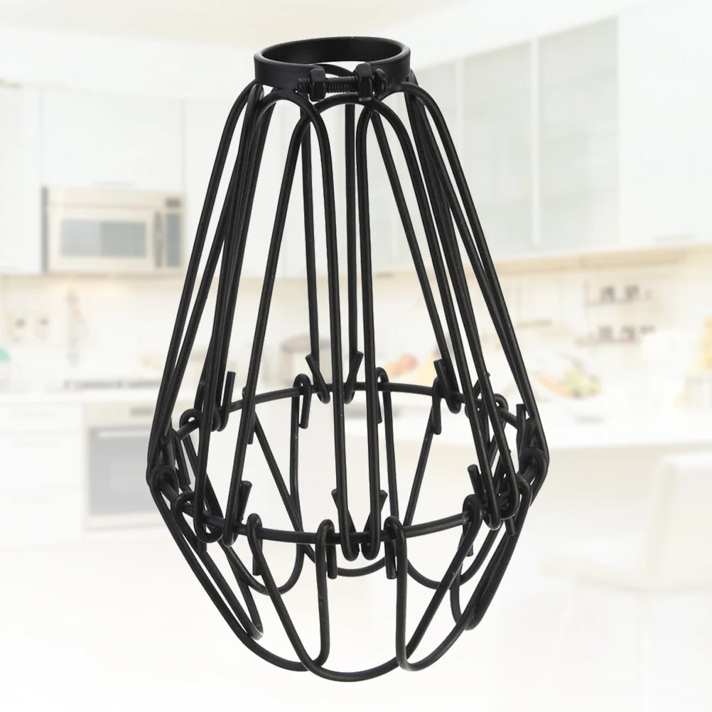 

Lamp Shade Cage Light Ceiling Shades Pendant Farmhouse Wire Cover Industrial Fixture Fan Floor Decorative Globe Replacement