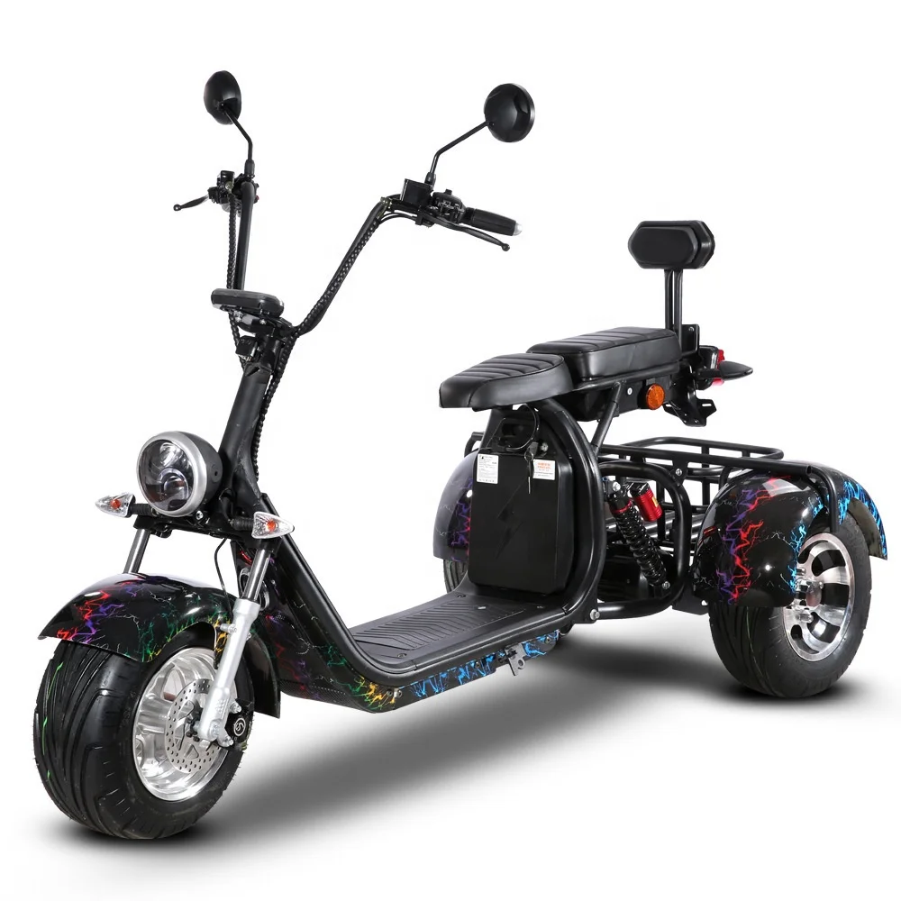 

Электрический мопед Gaea City Coco M2, 3000 Вт, 60 в, 40 А · ч