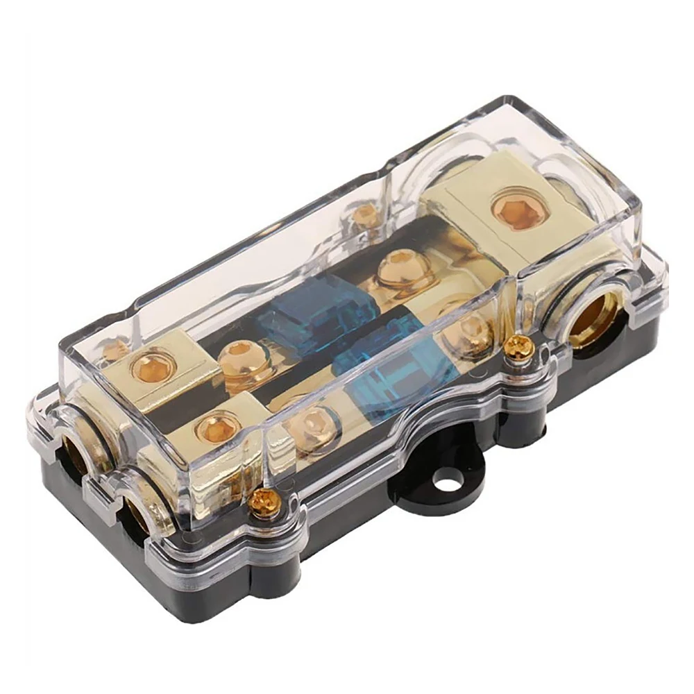 Блок распределения мощности (2-сторонний) Калибр 4/8 AWG держатель предохранителя