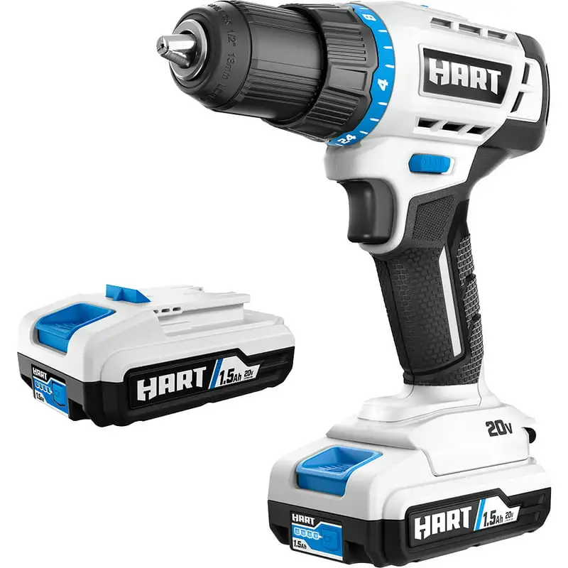 

20-Volt Cordless 1/2-inch Drill/Driver Kit, (2) 1.5Ah Lithium-Ion Batteries, Gen 2