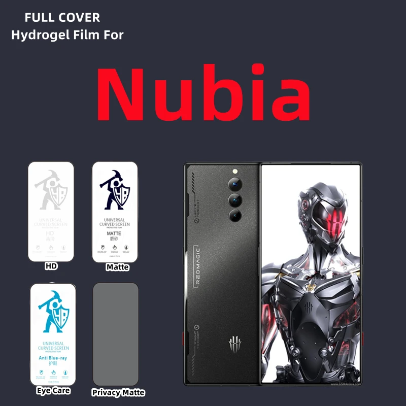 Гидрогелевая пленка для Nubia Z40pro, Z40S Pro, Z50, 2 шт.