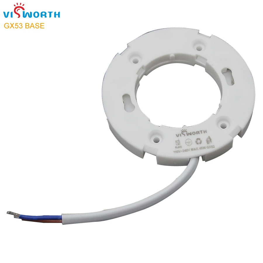 

Цоколь для ламп GX53 VisWorth
