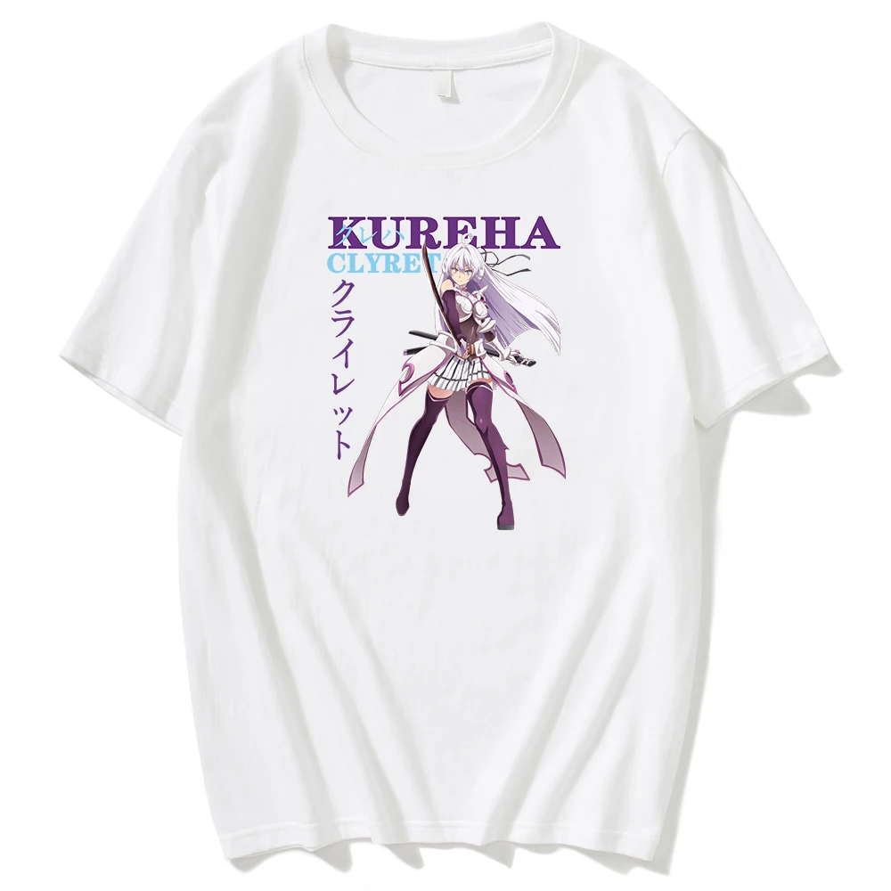 

Kawaii Kureha Clyret Printed T Shirt Redo of Healer T-Shirts Men Harajuku Streetwear Casual Unisex Tops Japanese Anime Clothes