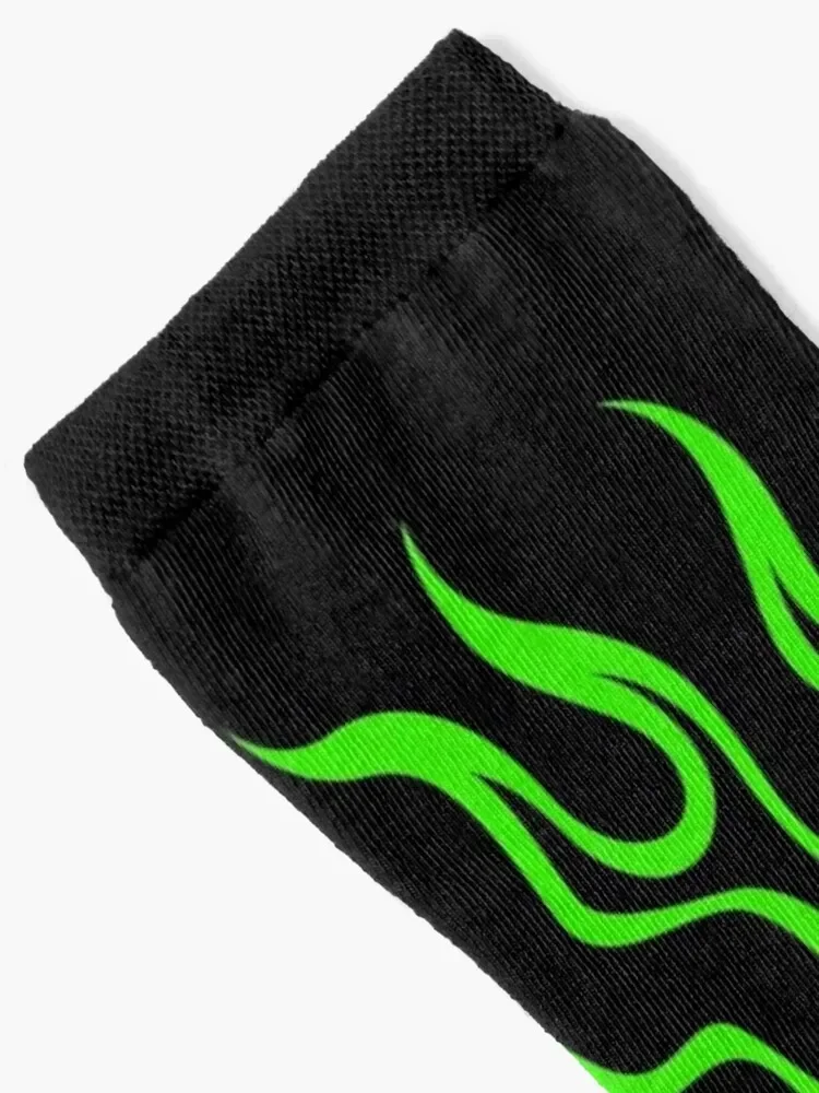 Носки Green Flames FASHION баскетбольные детские женские носки с подогревом мужские