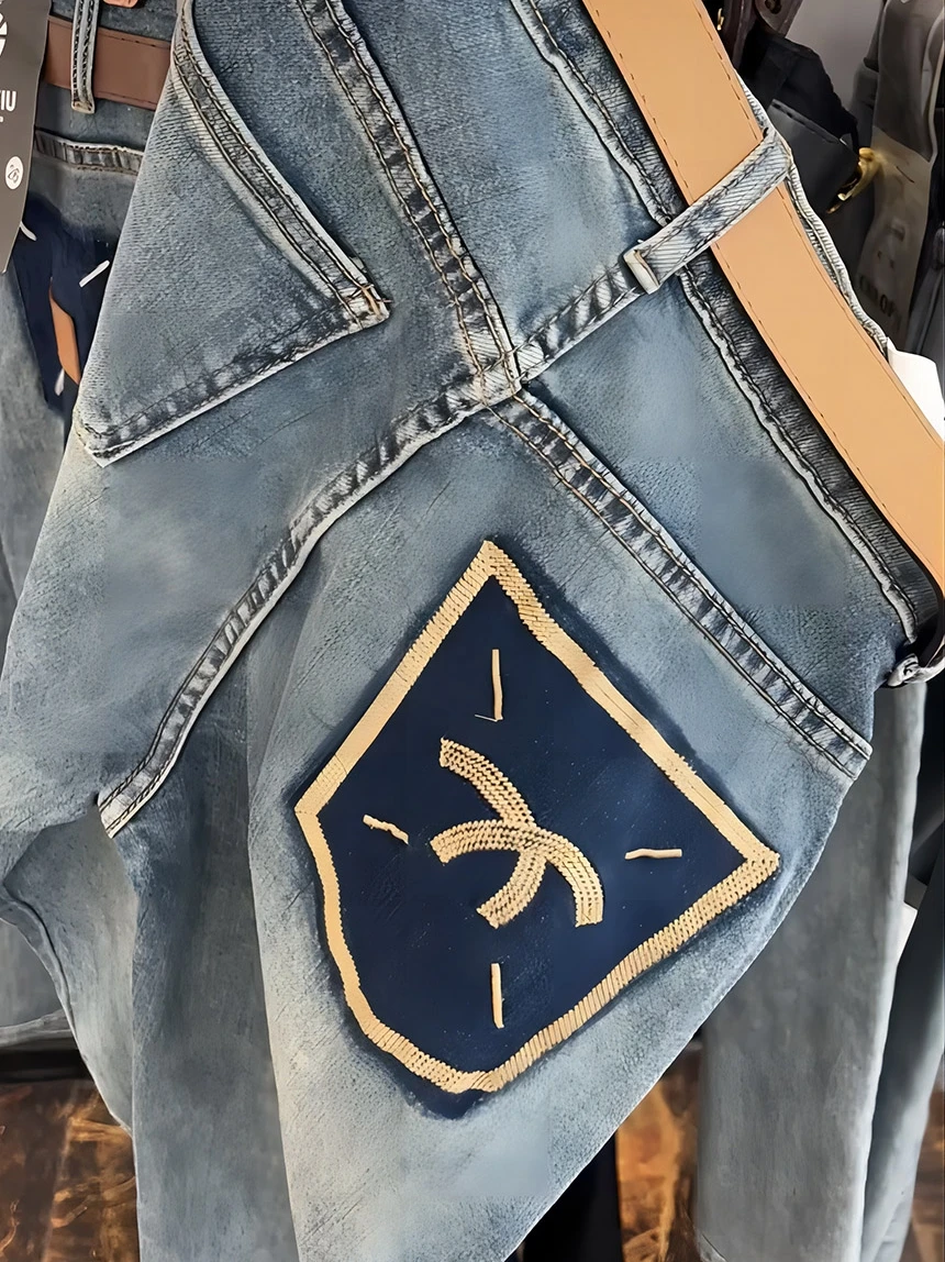 Y2k грушевидный тело слегка толстые носить большие женские узкие девять точек