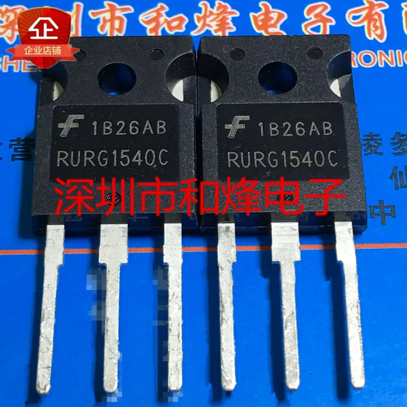 

5PCS-10PCS RURG1540C TO-247 400V 15A NEW AND ORIGINAL ON STOCK