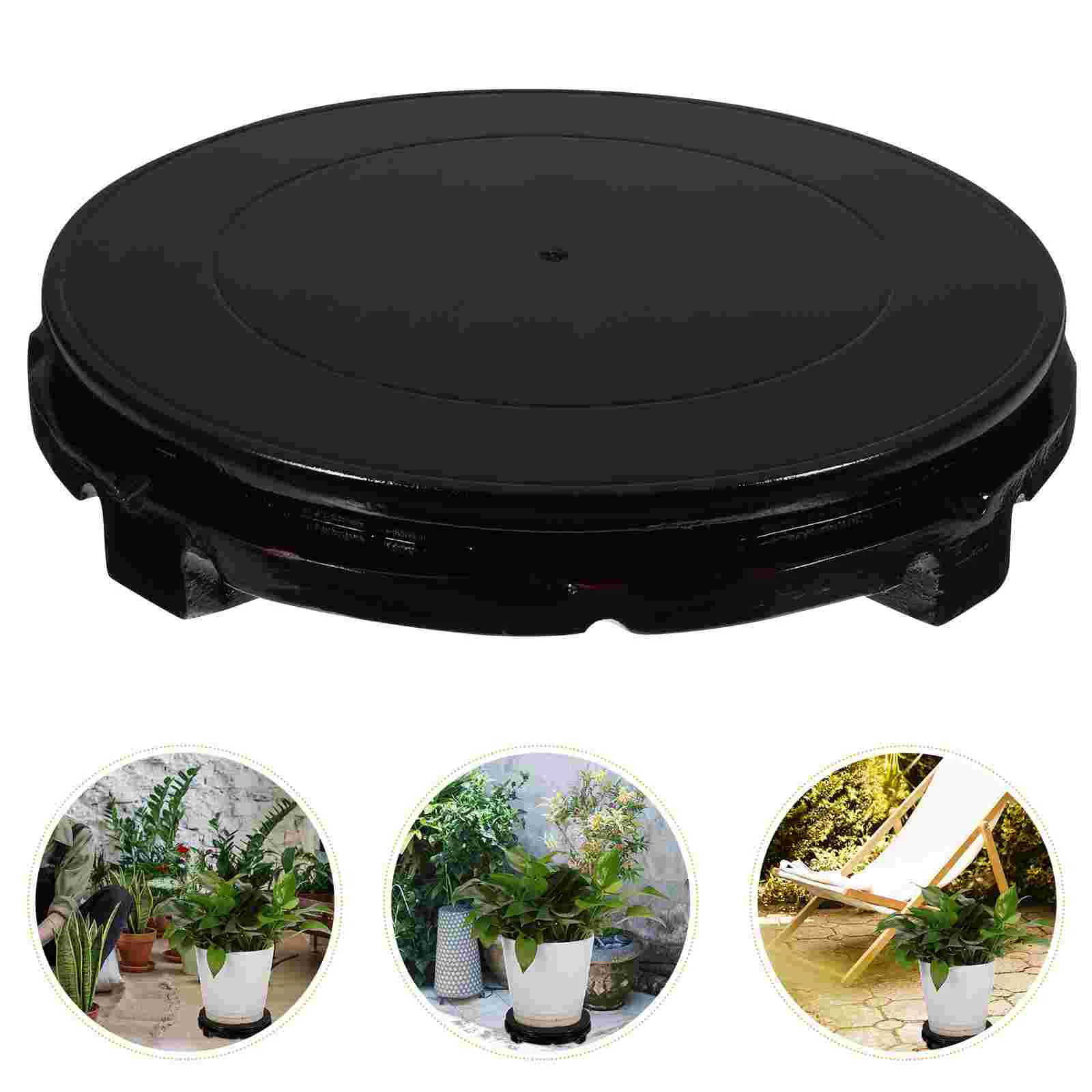 

Vase Wood Display Base Home Decor Flower Pot Stand Wooden Fish Tank Holder Rack Ornament Versatile