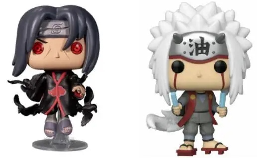 

Аниме Наруто Uchiha Itachi & Jiraiya виниловые милые фигурки модели кукол игрушки
