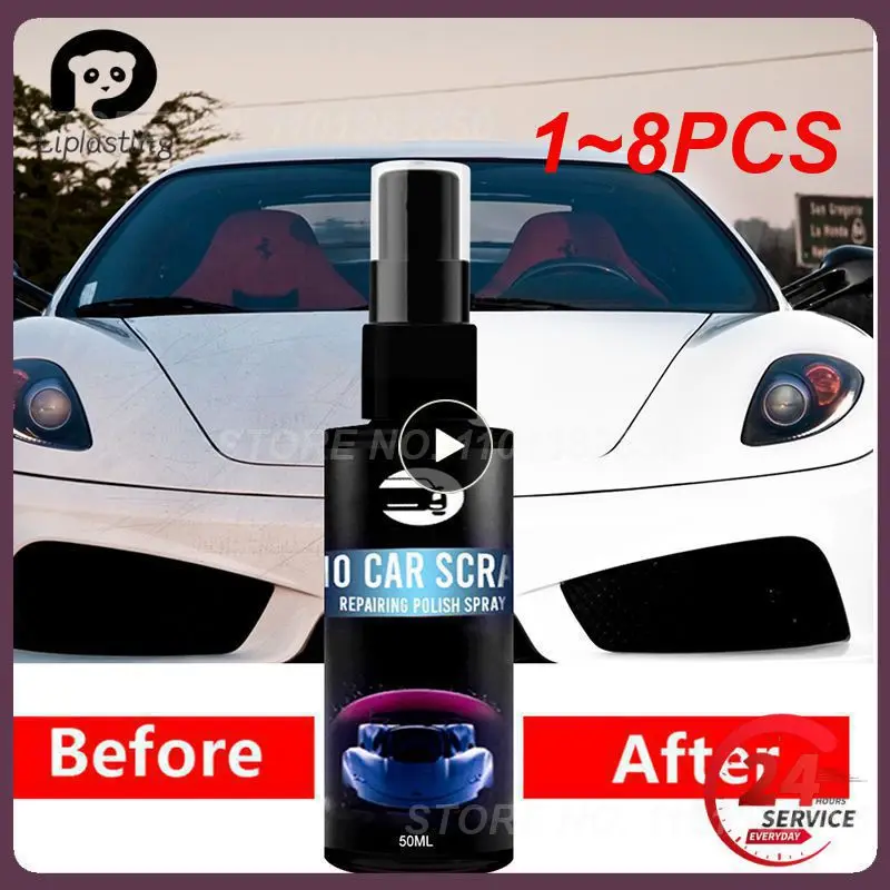 

1-8 шт., гидрофобный спрей для ремонта автомобиля