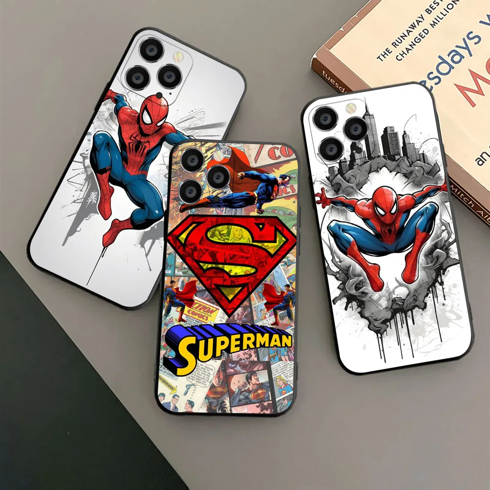 Фонарь &quotЧеловек-паук&quot силиконовый фонарь для Realme 6 6i S C2 C3 X2 XT C21 C12 C25 C21Y C33 C31 Narzo 20