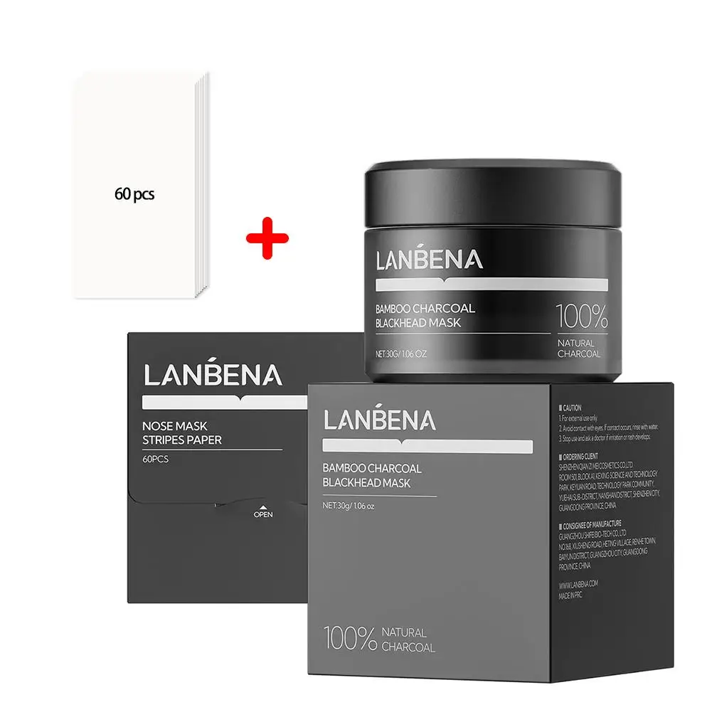 LANBENA 60 шт. маска для удаления черных точек сужение пор продукты от прыщей пластырь