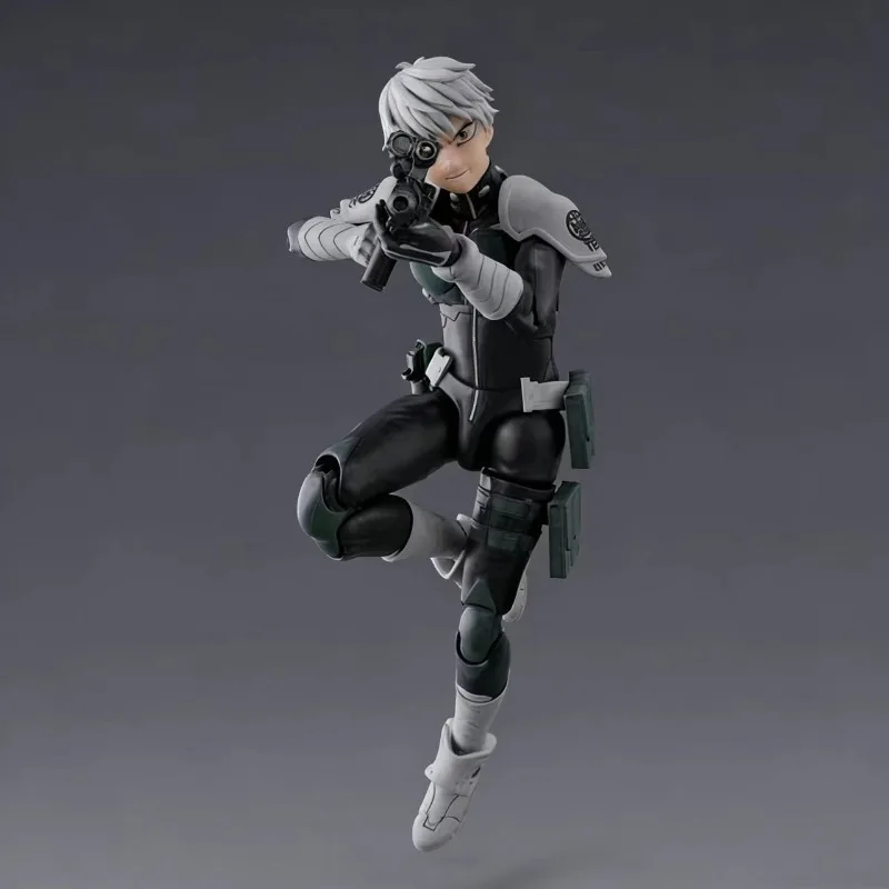 Фото Коллекционная подвижная фигурка Bandai SHF Kaiju No.8 Ichikawa Reno 3rd Unit в наличии, подарок для мальчиков №1