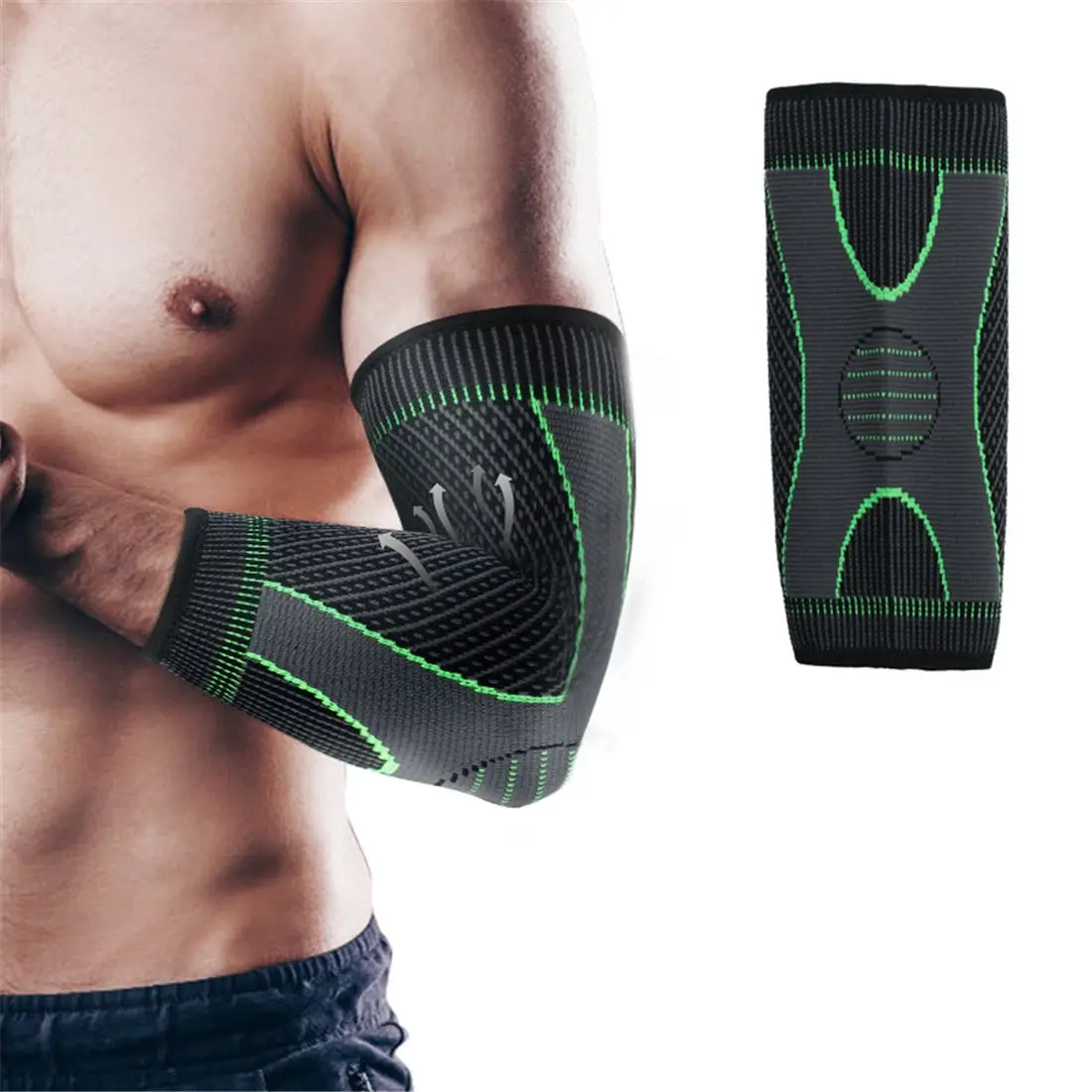 

Guard Riding Protector Compression Anti-collision Sport Elbow Brace Mountaineering Wrap Sleeves Arm Joint Strain