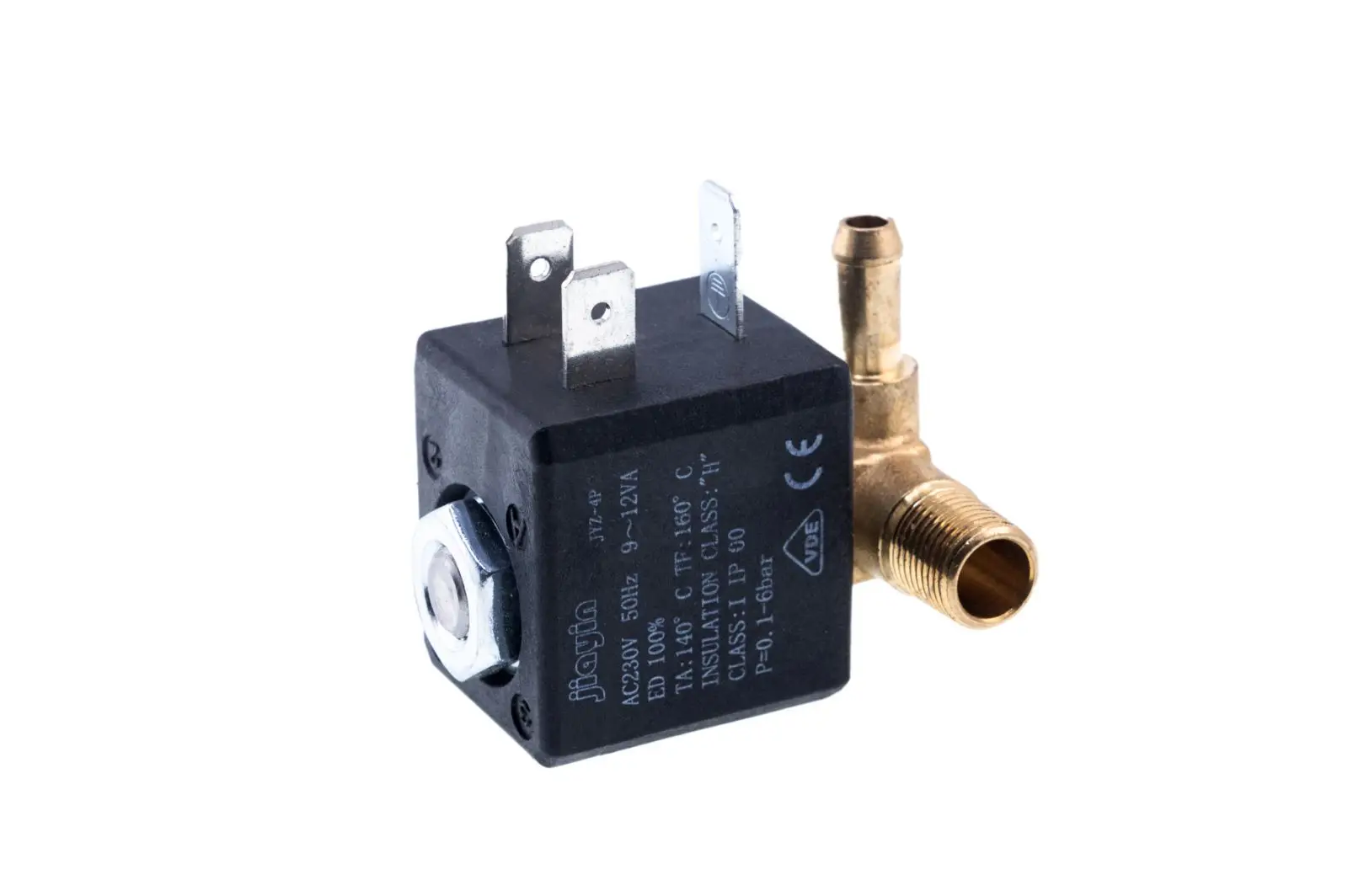 Фото JYZ-4P нормально закрытый 3 мм N/C 2/2 Way AC 230V G1/8 