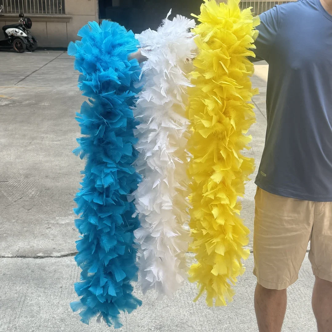 2 ярда боа из натуральных турецких перьев 200 грамм шаль с перьями для поделок