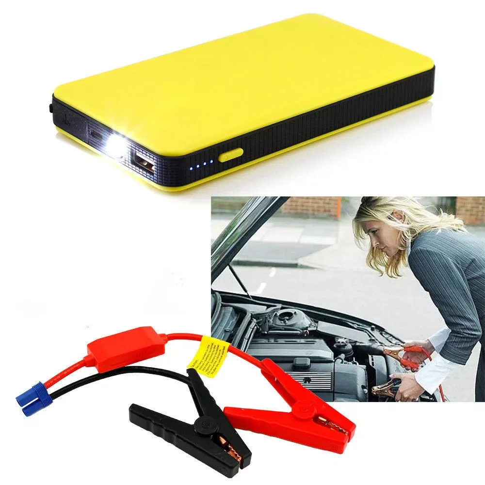 

Portable Car Jump Starter 8000mAh 12V Power Bank Auto Jumper Engine Battery Booster Auto Ultra-thin Car Emergency Starting Power