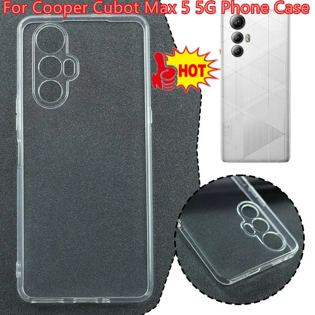1 шт. для медного чехла Cubot Max 5 детской яркости защитный чехол из ТПУ с высокой