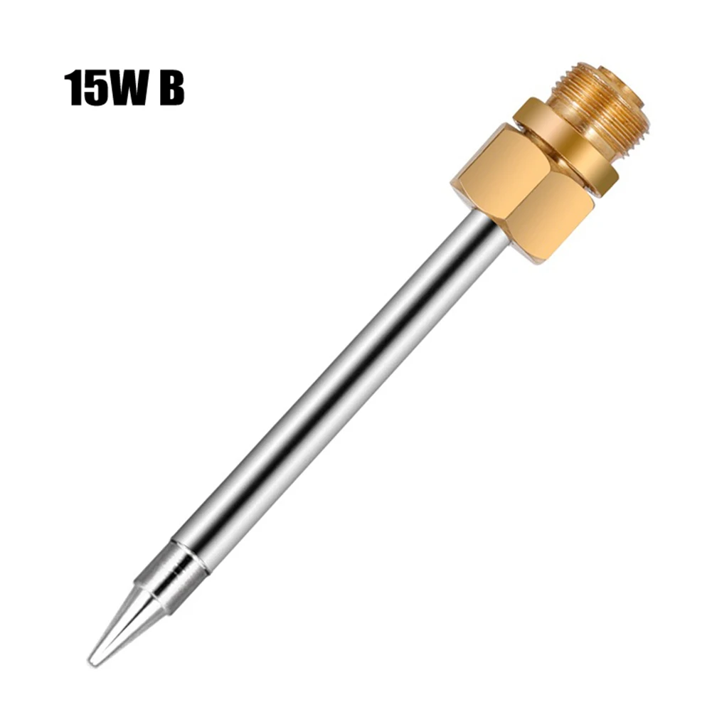 

Pure Copper Iron Tip Soldering Tip Rework Station Welding Head Soldering Tools 510 Interface 15W Branding Iron Welding Part