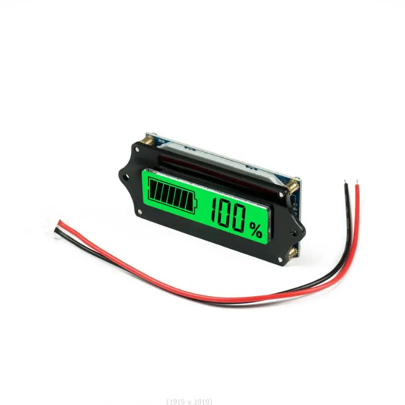 

12-48V Leadacid Battery Capacity Indicator LCD Digital Display Battery Power Tester 3mA LCD Display Voltmeter Voltage Gauge