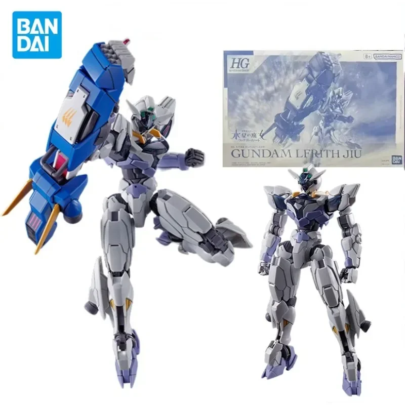 В наличии оригинальная модель Bandai Anime GUNDAM LFRITH JIU HG 1/144 аниме экшн-фигурка из ПВХ