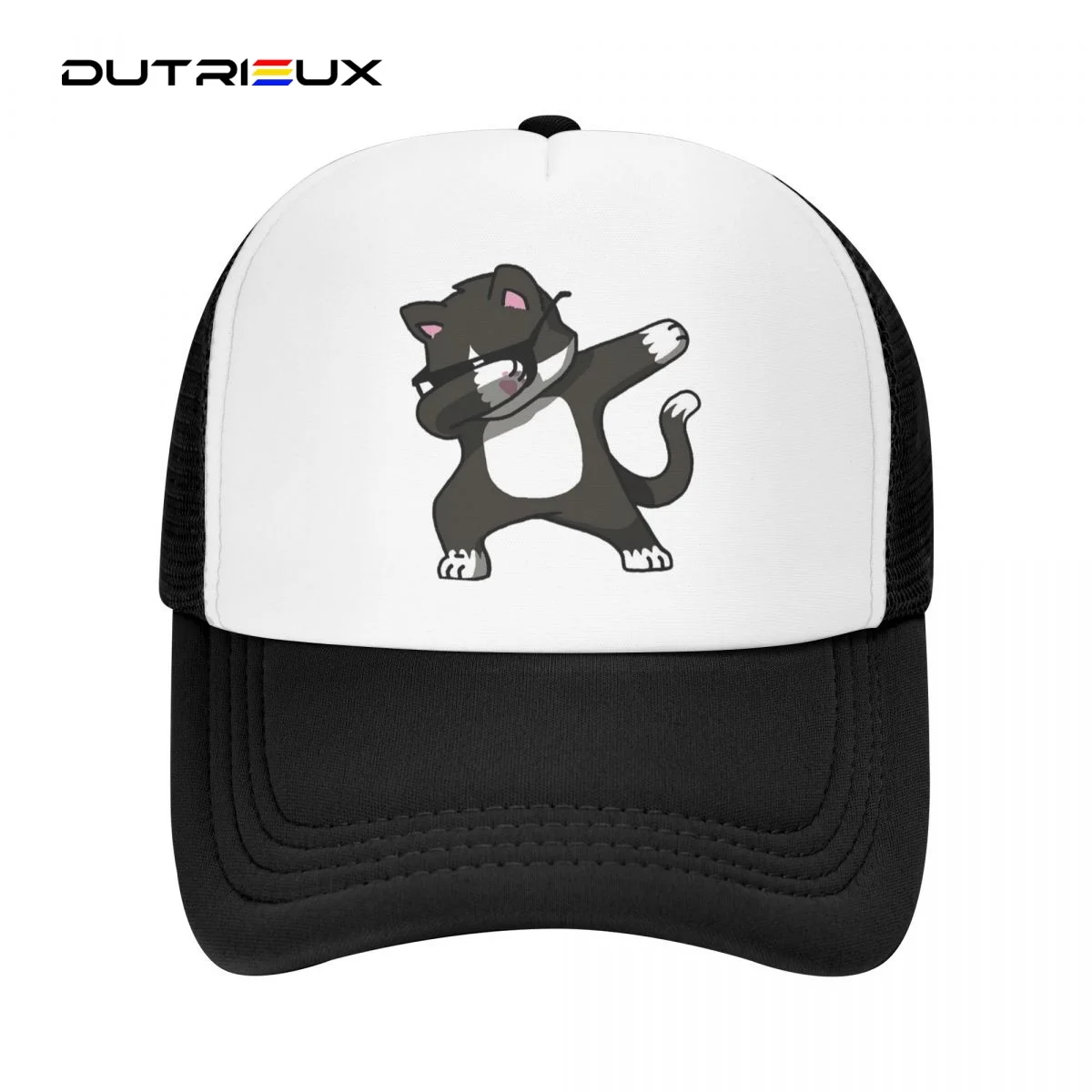 

Dabbing Cat Outdoor Sport Cap Baseball Cap Men Women Adjustable Hat Cap Fashion Summer Hat