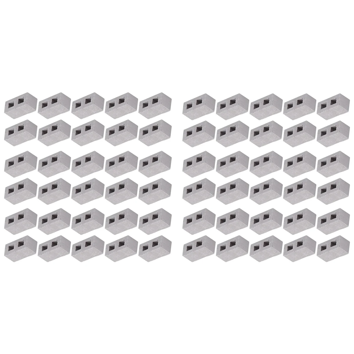 60 упаковок конструкторов масштаб 1/12 мини-кирпичи бетонные миниатюрные кирпичи