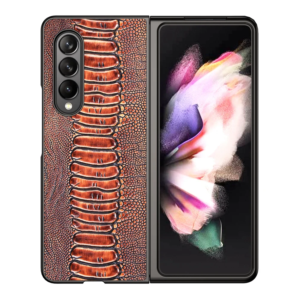 

Противоударный кожаный флип-чехол для Samsung Galaxy Z Fold 3 2