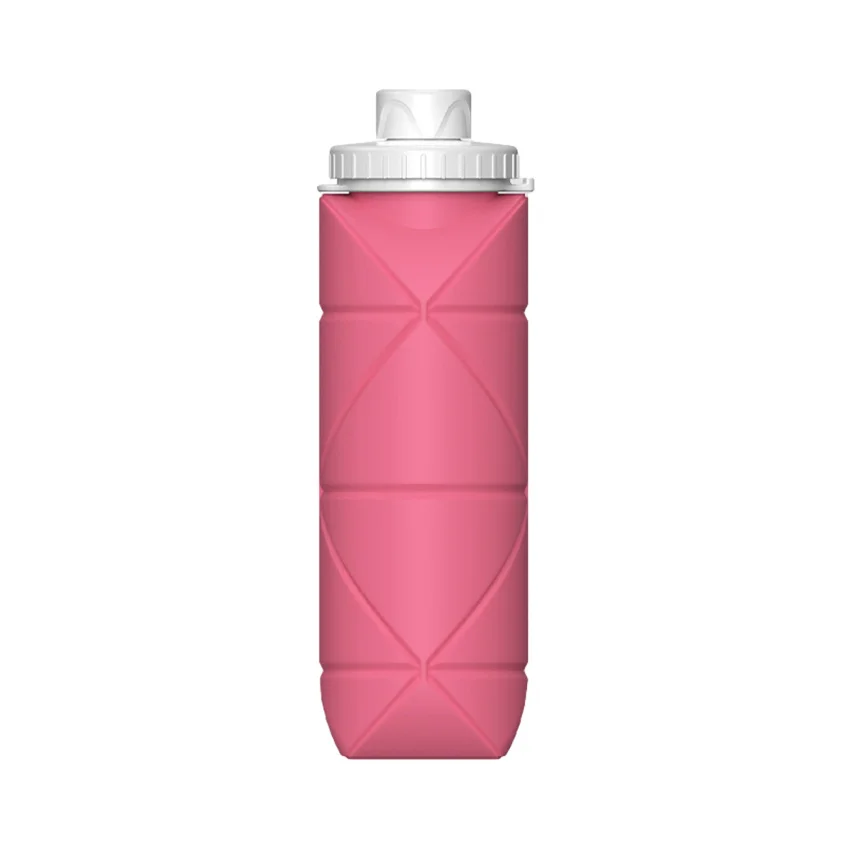 

Collapsible Water Bottle Portable Silicone Reuseable Leak Proof 600ML, for Travel&Sports & Outdoor