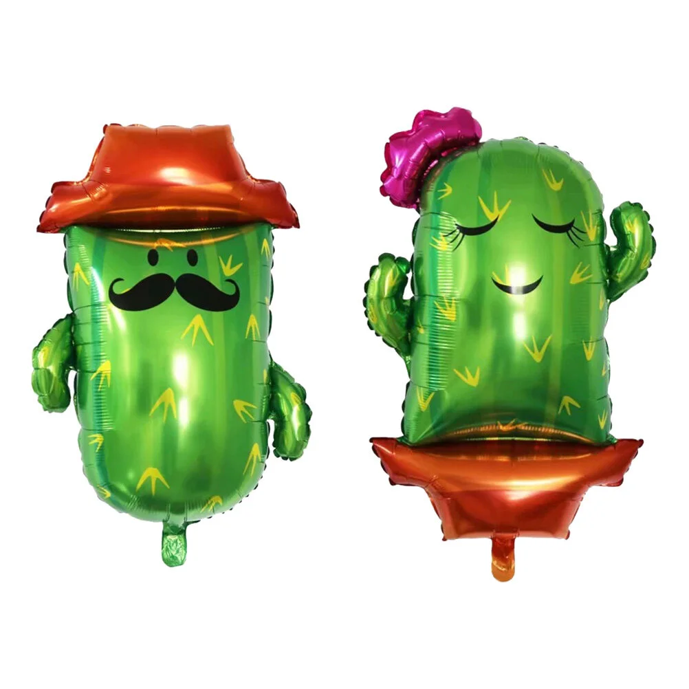 

Cactus Balloon Party Decoration Aluminum Film Balloons Decorative Birthday Supplies
