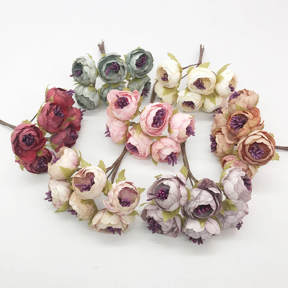 Тычинки розы цветы Подарочная коробка сделай сам скрапбукинг Свадебный декор