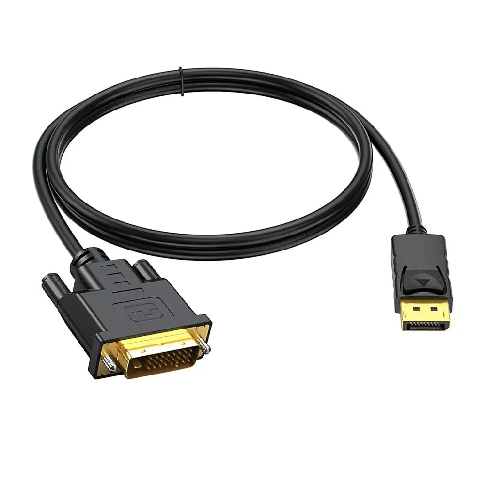 Cable adaptador Displayport Dp a Dvi Hd 1080p 60hz Cable convertidor Compatible...