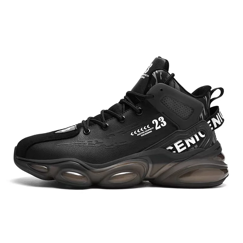 

Series Men's Basketball Shoes High Top Basketball Tennis Lace-Up Male Student Teens Breathable Running Lovers Travel