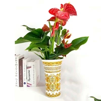 modern vase ceramic flower pot decoration home bone china flower insert home countertop decoration housewarming gift gift box