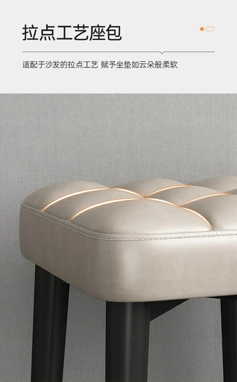 Современный легкий роскошный обеденный стул домашний штабелируемый для