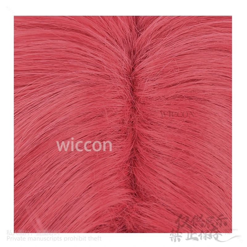 Hot New Anime Dandadan Cosplay Jin Enjoji Wigs Jiji Red Short Hair Earrings Accessory For Halloween Party Women Men Props